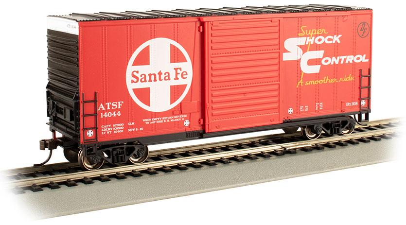 Bachmann Santa Fe ATSF14044 Hi Cube Sliding Door Boxcar. HO Scale