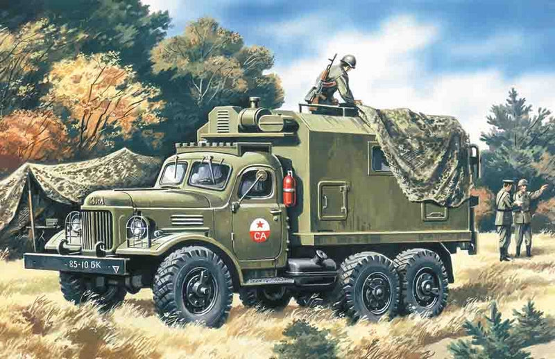 ICM 1:72 Zil-157 Soviet Command Vehicle