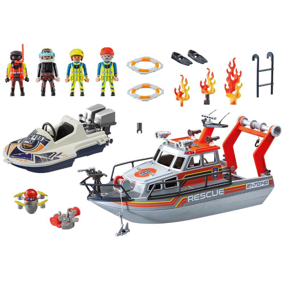 Playmobil Fire Rescue with PersonalWatercraft