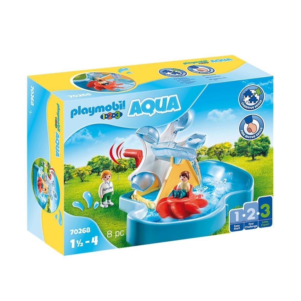 Playmobil 1.2.3 Water Wheel Carousel