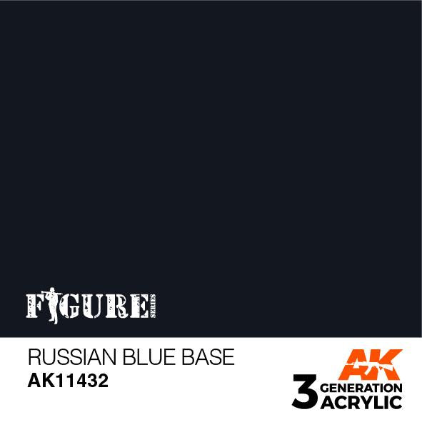 AK Interactive Acrylic Russian Blue Base