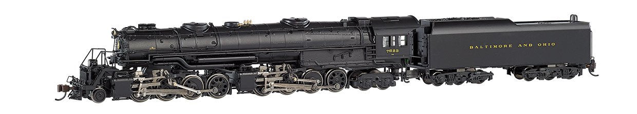 Bachmann, B&O #7623, Later Small Dome EM-1 2-8-8-4 Loco w/DCC/Sound, N