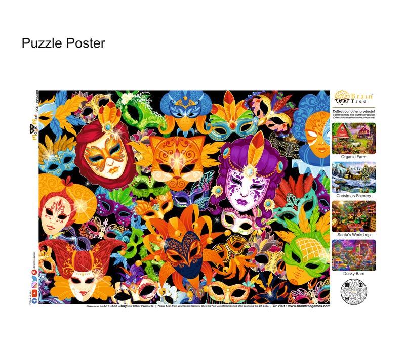 Magic Mask Jigsaw Puzzles 500 Piece