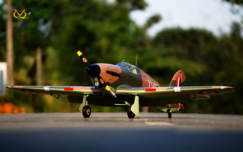 VQ Models Hawker Hurricane 60/100 or EPBattle of Britain Vers. 1610mm