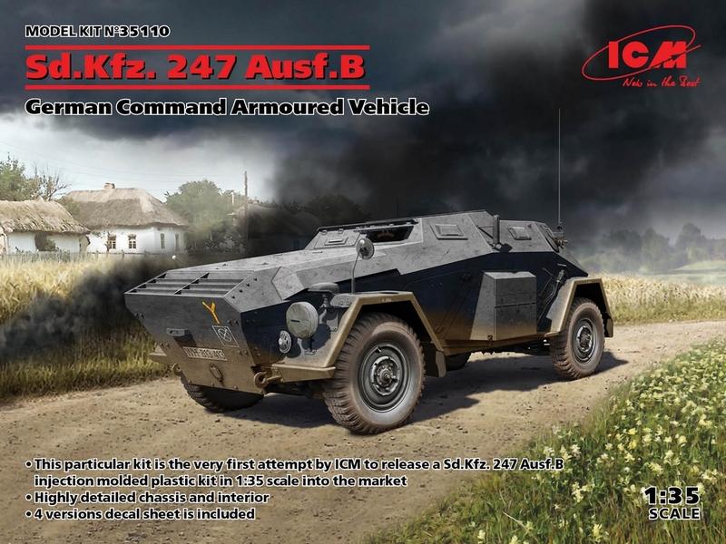 ICM 1:35 Sd.Kfz. 247 Ausf.B