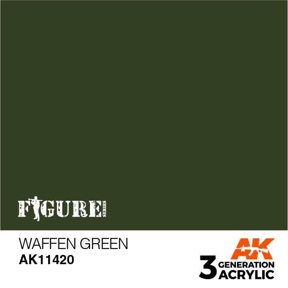 AK Interactive Acrylic Waffen Green