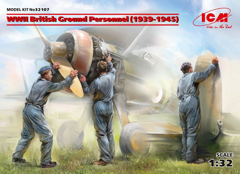 ICM 1:32 Wwii British Person (1939-1945)-3