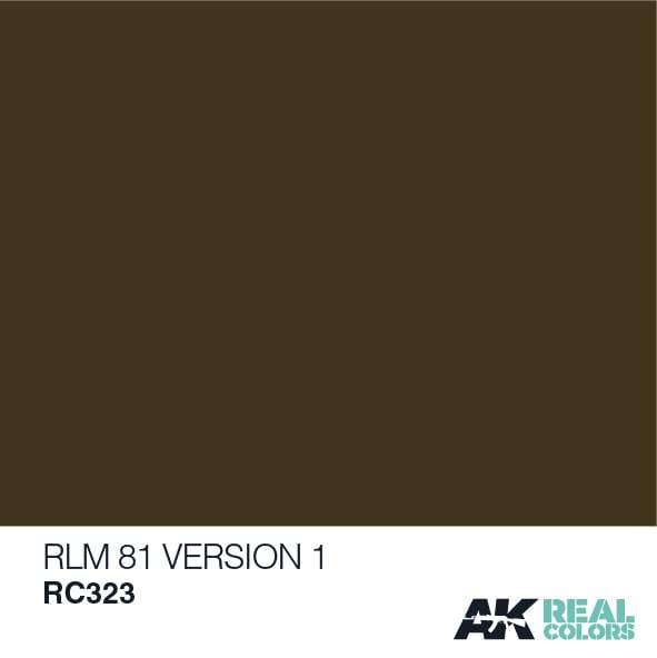 AK Interactive Real Colours RLM 81 Version 1 10ml