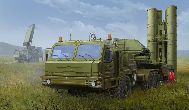 Hobbyboss 1:35 Russian Baz-64022 W/5P85TE2 TEL S-400