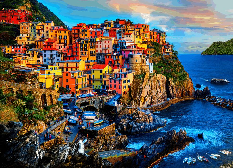 Cinque Terre Jigsaw Puzzle 1000 Piece