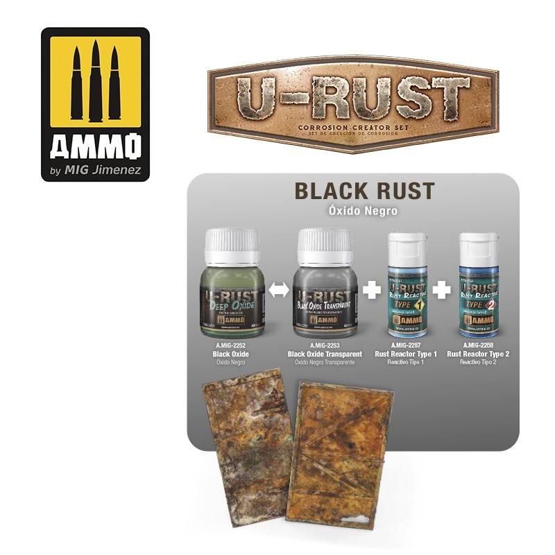 Ammo U-Rust- Black Oxide Transparent 40ml