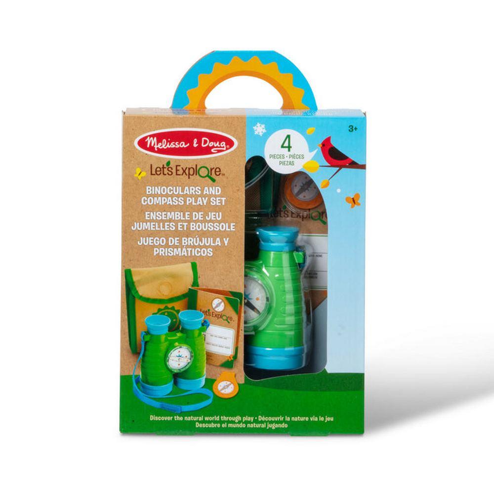 Melissa and Doug Let's Explore - Binoculars & Compass Set