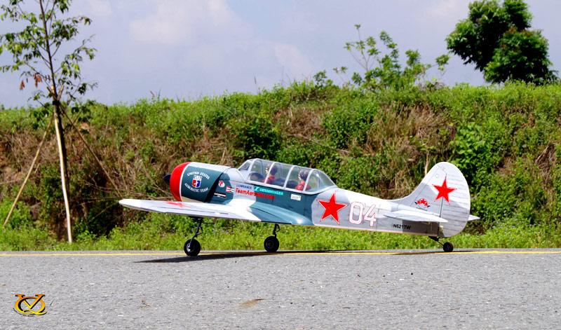 VQ Models Yak 52 Soviet Trainer 2 Place46/62 4C/EP, 1540mm WS, 5Ch RC