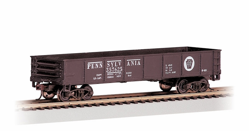 Bachmann PRR #357625 40ft Gondola SeriesTuscan Shadow Keystone. N