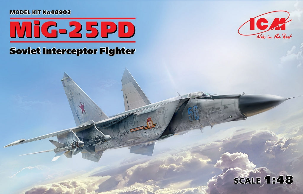 ICM 1:48 Mig-25 Pd Svt. Interceptor