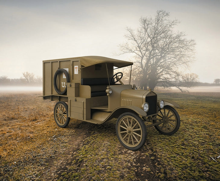 ICM 1:35 Model T 1917 Ambulance Wwi UsaCar