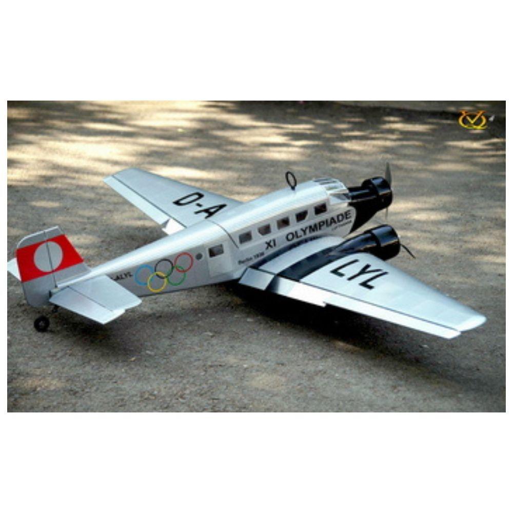 VQ Models Junkers Ju52 Trimotor EP 'Olympia' Vers.1630mm WS, 6Ch RC