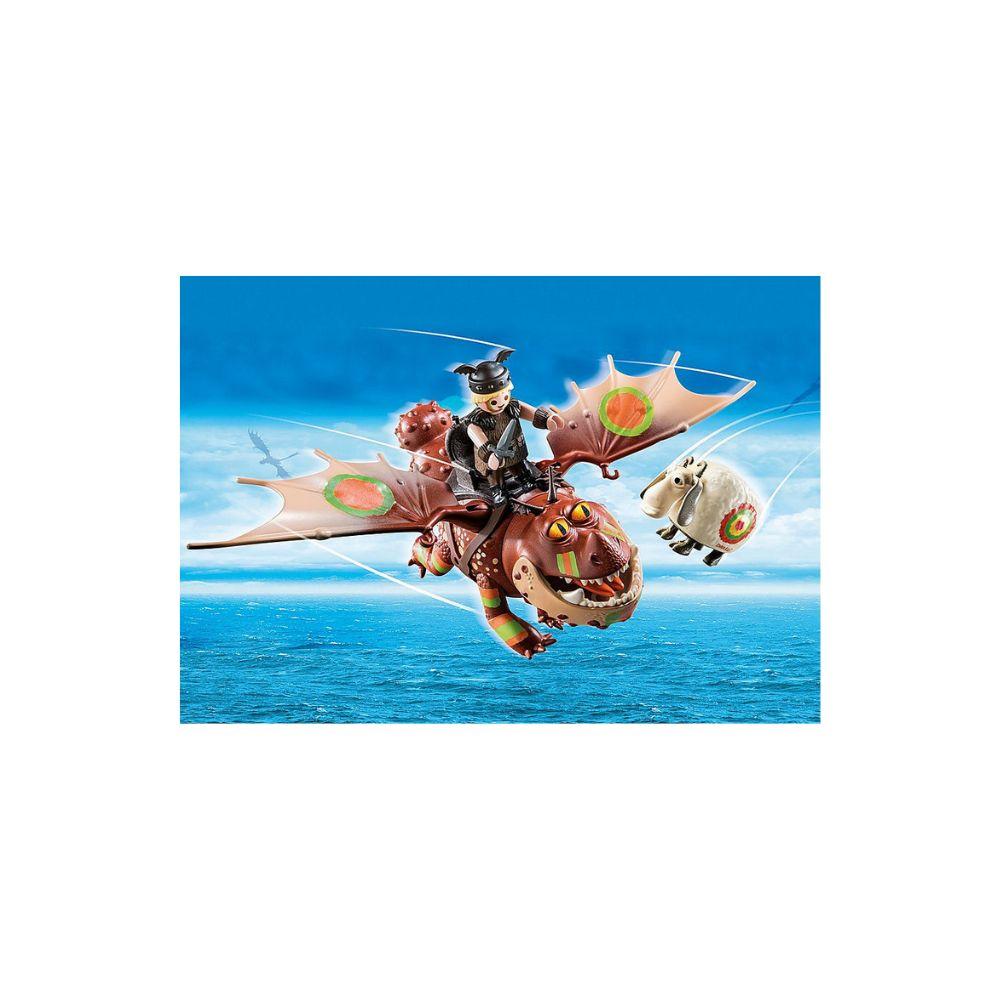 Playmobil Dragon Racing: Fishlegs and Meatlug