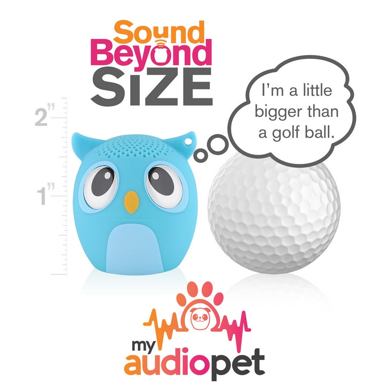 My Audio Pet Owl Portable Bluetooth Speaker