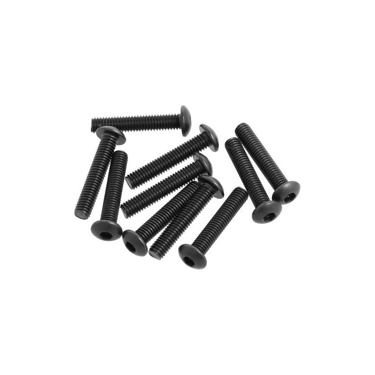 Cen Racing Button Head Screwsm M3x16mm (6pcs)