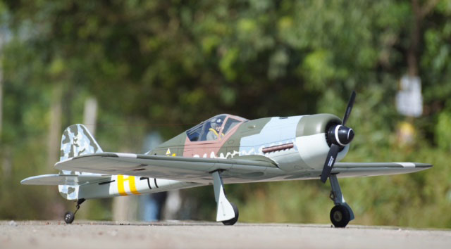 VQ Models Focke Wulf FW190AD9 Long Nose46/82 /EP, 1500mm WS 4Ch RC