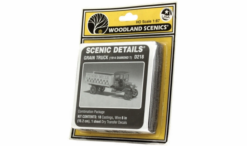 Woodland Scenics Grain Truck (1914 Diamond T)Sd