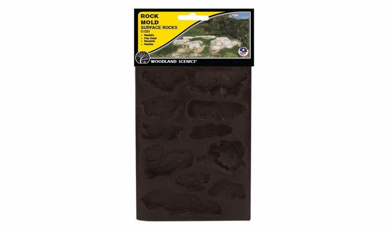 Woodland Scenics Rock Mold-Surface Rocks(5X7)