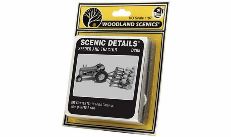 Woodland Scenics Seeder & Tractor(1938-1946) Sd *