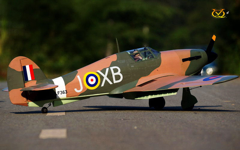 VQ Models Hawker Hurricane 60/100 or EPBattle of Britain Vers. 1610mm