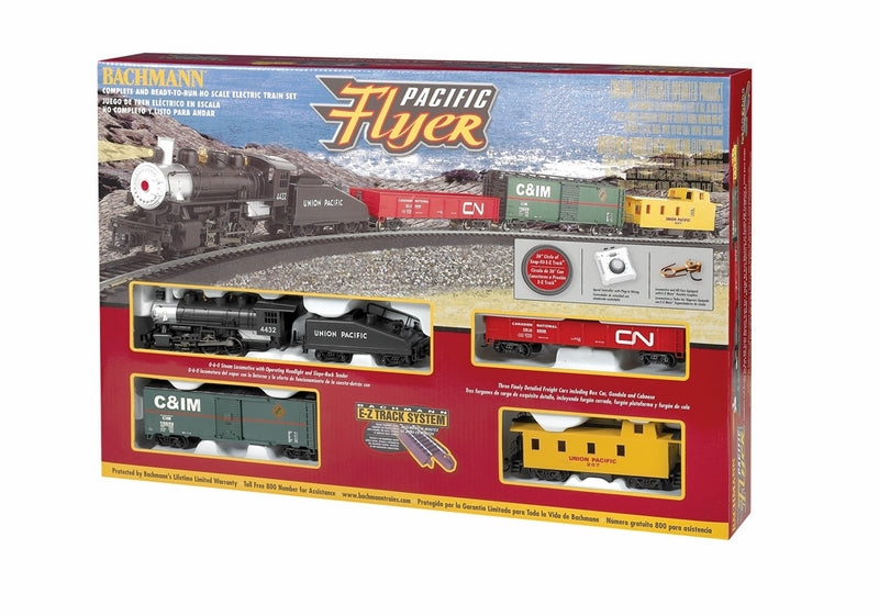 Bachmann Set Pacific Flyer, HO Scale