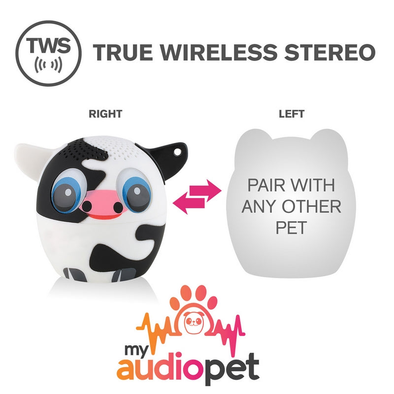 My Audio Pet Cow Poretable Bluetooth Speaker