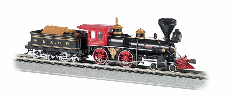 Bachmann W&ARR 'The General' American 4-4-0 Loco w/DCC. HO Scale