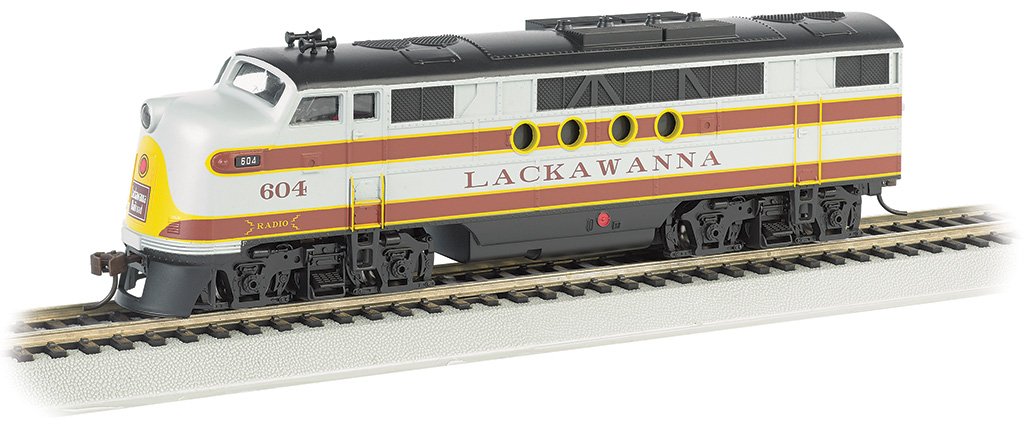 Bachmann Lackawanna #604 EMD FT-A Loco w/DCC/Sound, Ho Scale