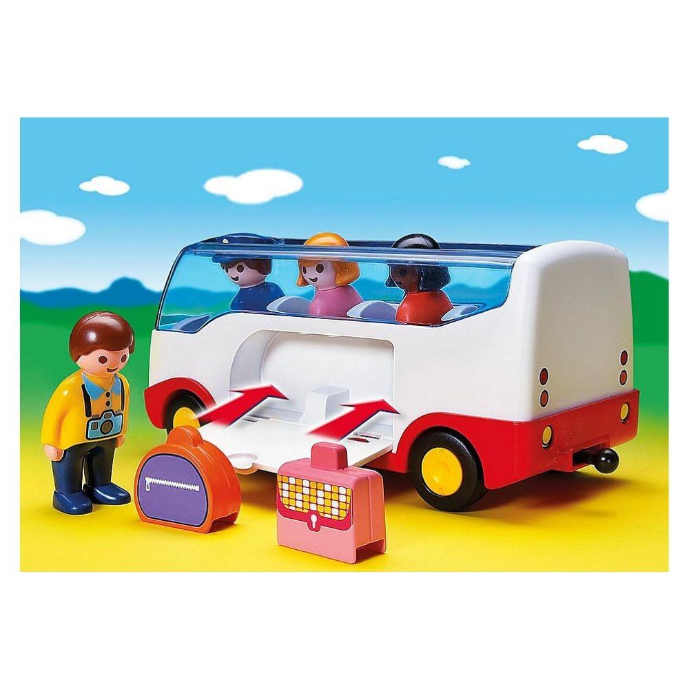 Playmobil 1.2.3 Airport Shuttle Bus