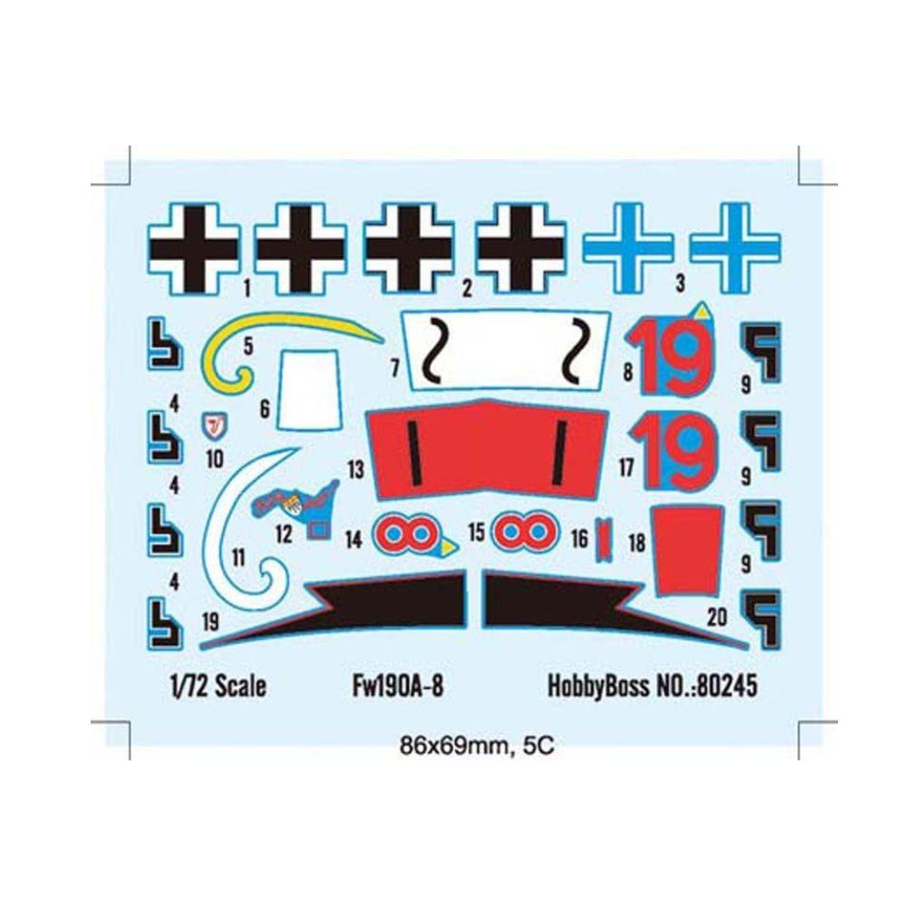 Hobbyboss 1:72 Germany Fw190A-8 F