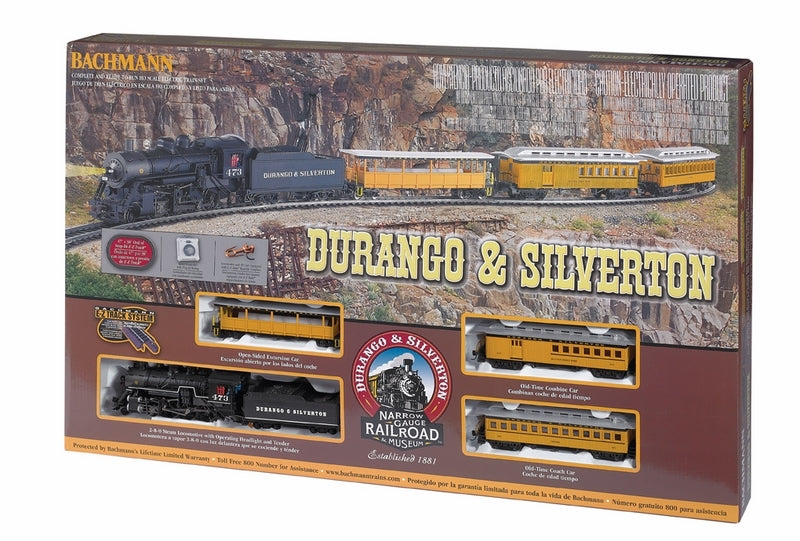 Bachmann Set Durango and Silverton, HO Scale