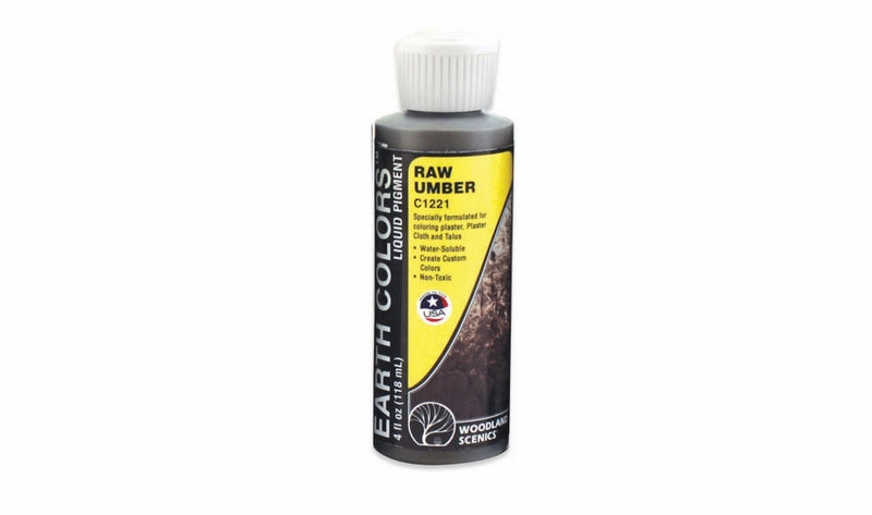 Woodland Scenics Raw Umber Terrain Paint4 Oz *