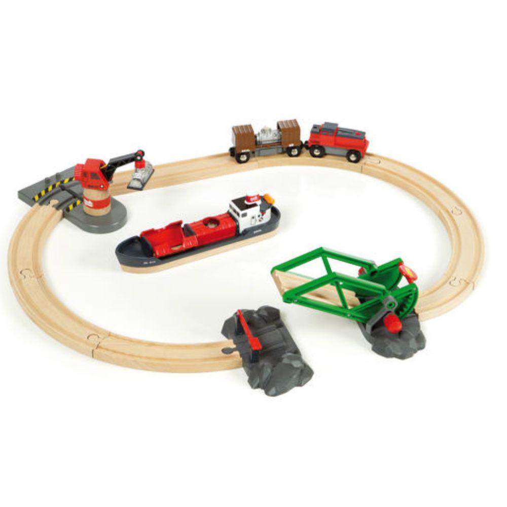 BRIO Cargo Harbour Set