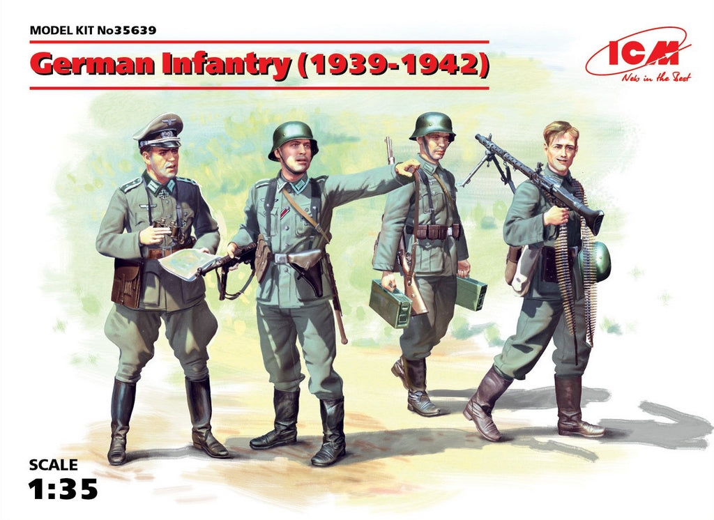 ICM 1:35 Ger. Infantry (1939-1942) (4)