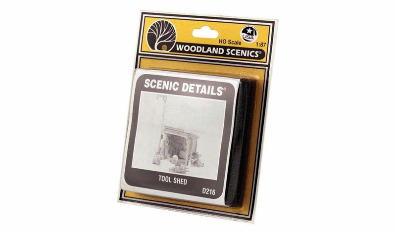 Woodland Scenics Tool Shed Sc Details