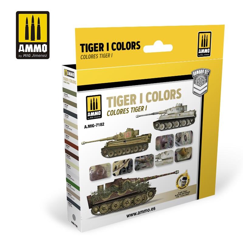 Ammo Tiger I Colour Set