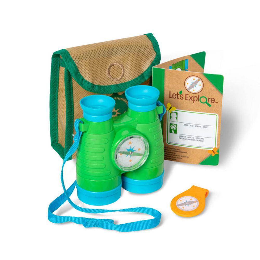 Melissa and Doug Let's Explore - Binoculars & Compass Set