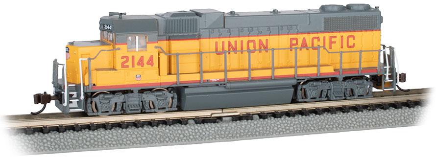 Bachmann Union Pacific #2144 GP-38-2 Loco w/DCC/Snd, No Dyn. Brakes, N