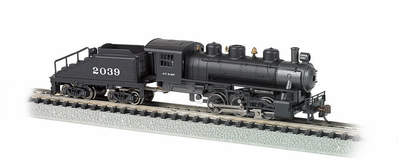 Bachmann Santa Fe #2039, USRA 0-6-0 Locow/Switcher & Tender, N Scale