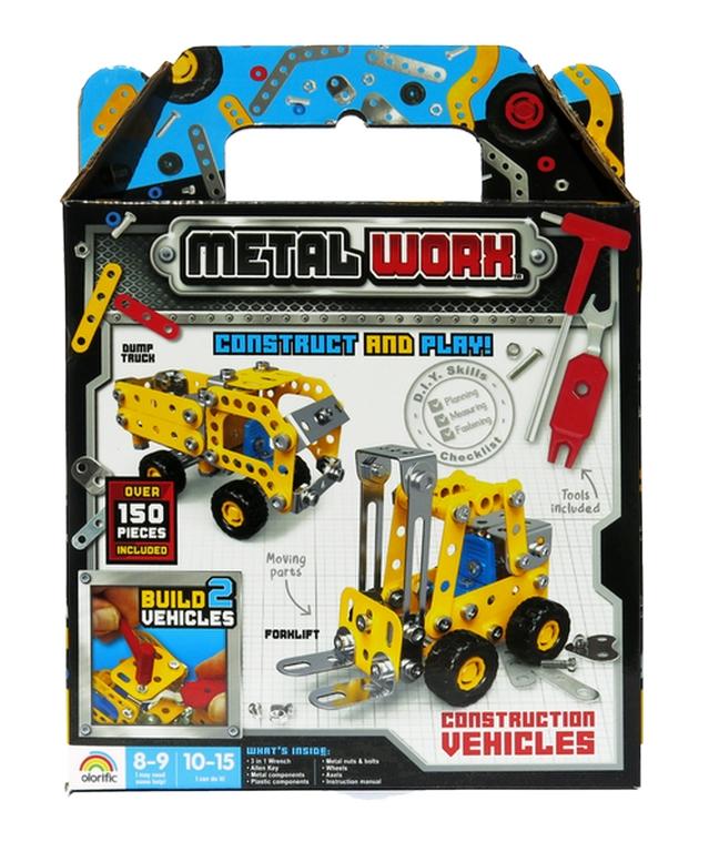 Metal Worx Twin Pk Construction Vehicles