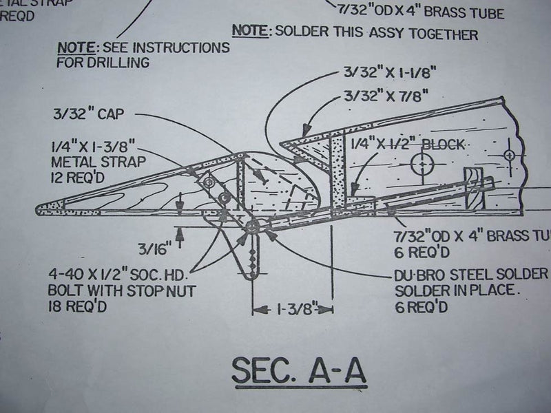 Balsa Usa Aileron Kit 1/3 Scale Cub