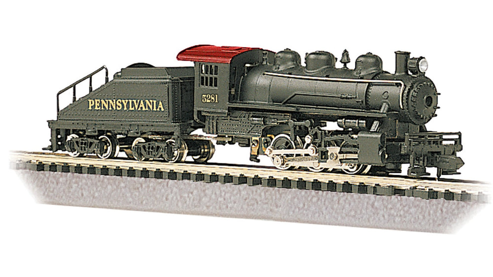 Bachmann Pennsylvania RR #5281, USRA 0-6-0 Loco Switcher & Tender, N