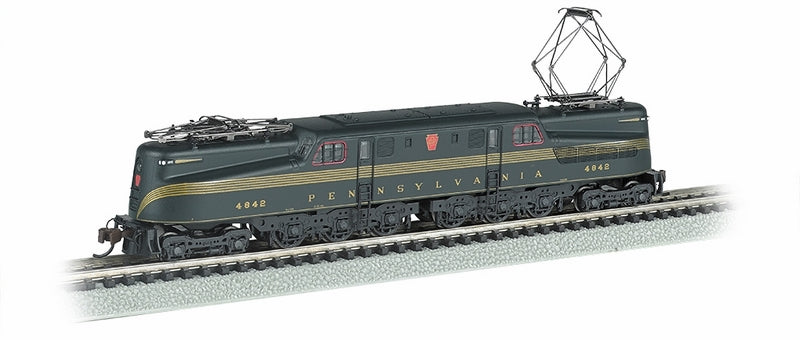 Bachmann PRR #4842 GG-1 Elec. Loco Brnswck Grn 5 Stripe DCC Ready, N