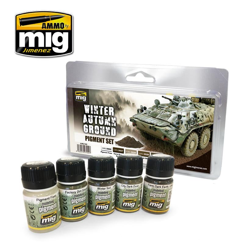 Ammo Winter-Autumn Ground Pigment Set