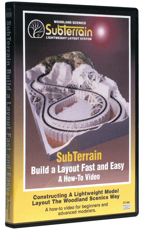 Woodland Scenics Subterrain Video Dvd *